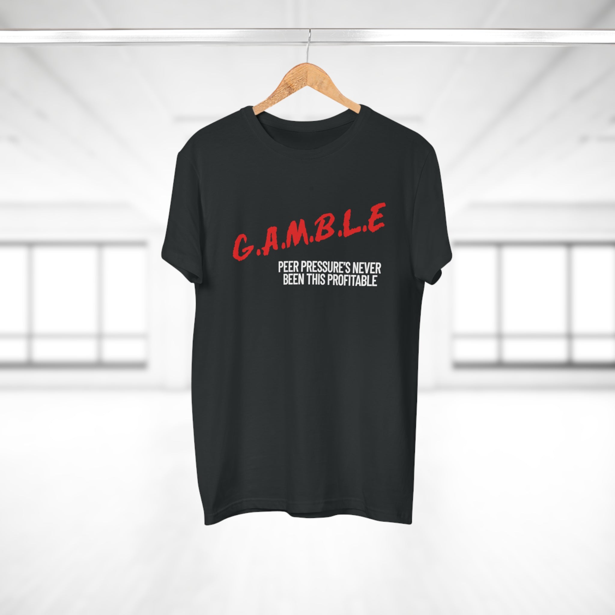 GAMBLE: Profitable Pressure Tee Shirt