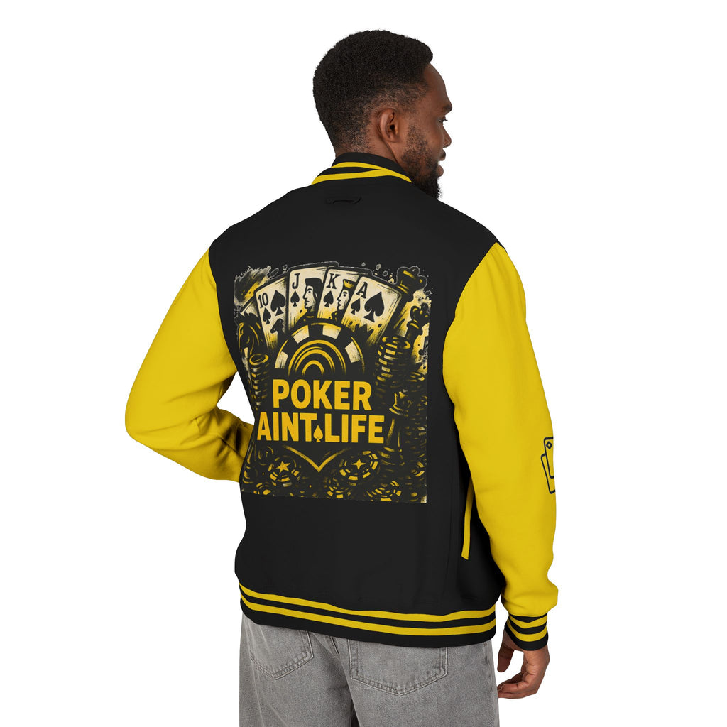 PokerAintLife Letterman Jacket