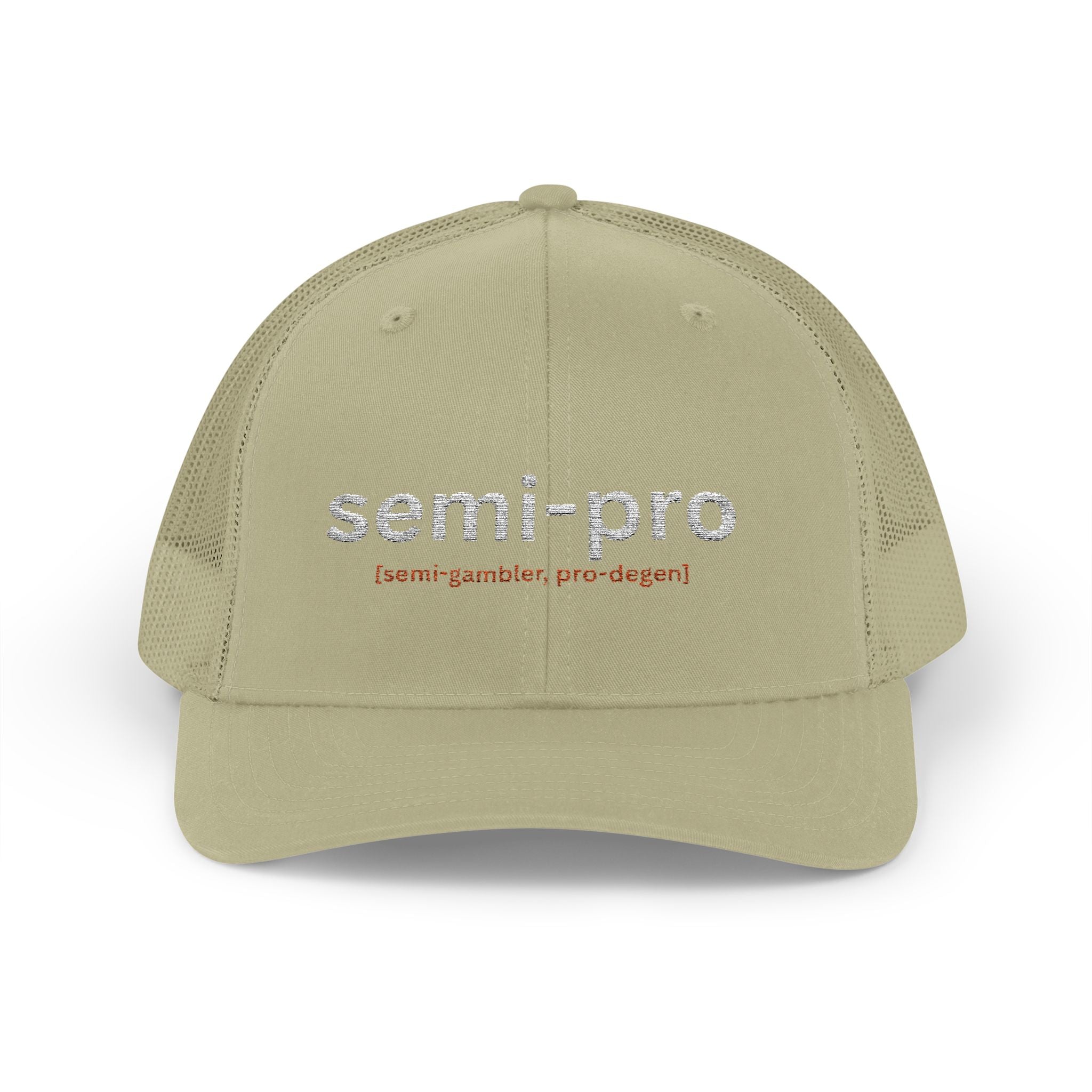 Semi-Pro Snapback Trucker Cap 2