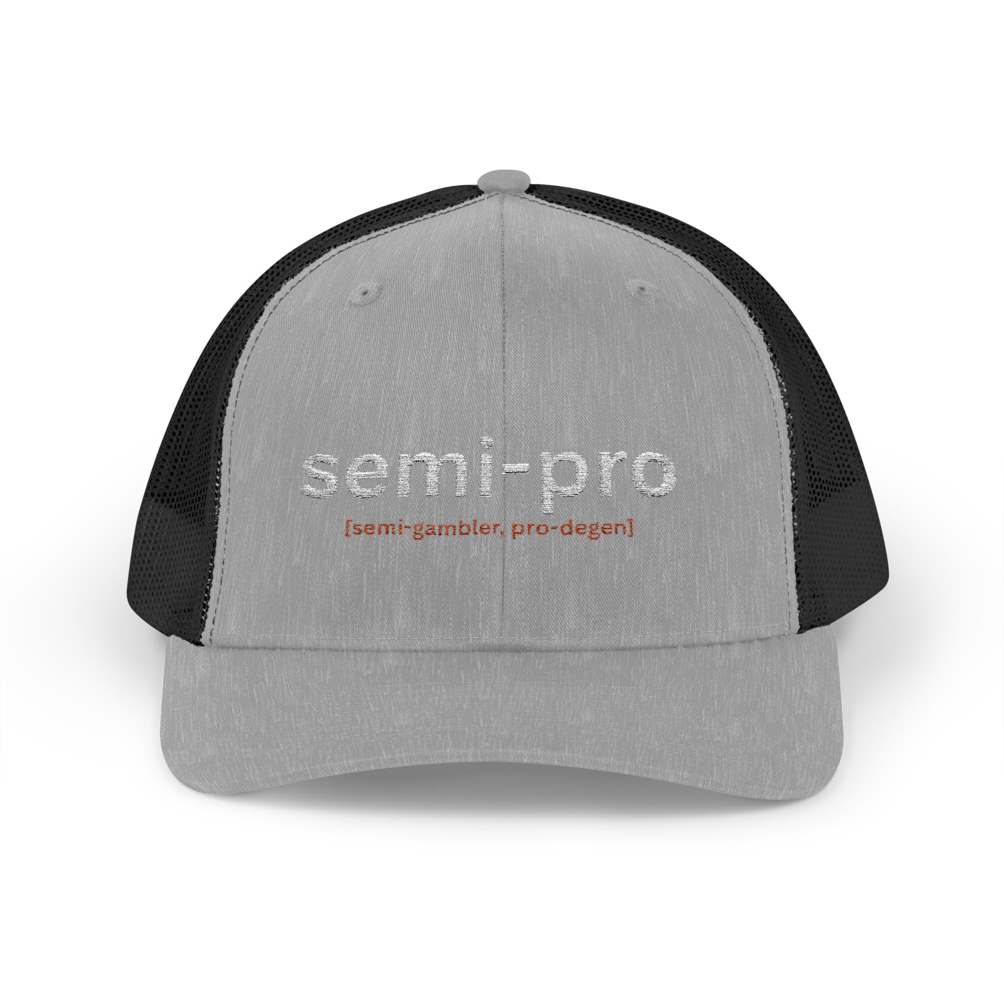 Semi-Pro Snapback Trucker Cap 2