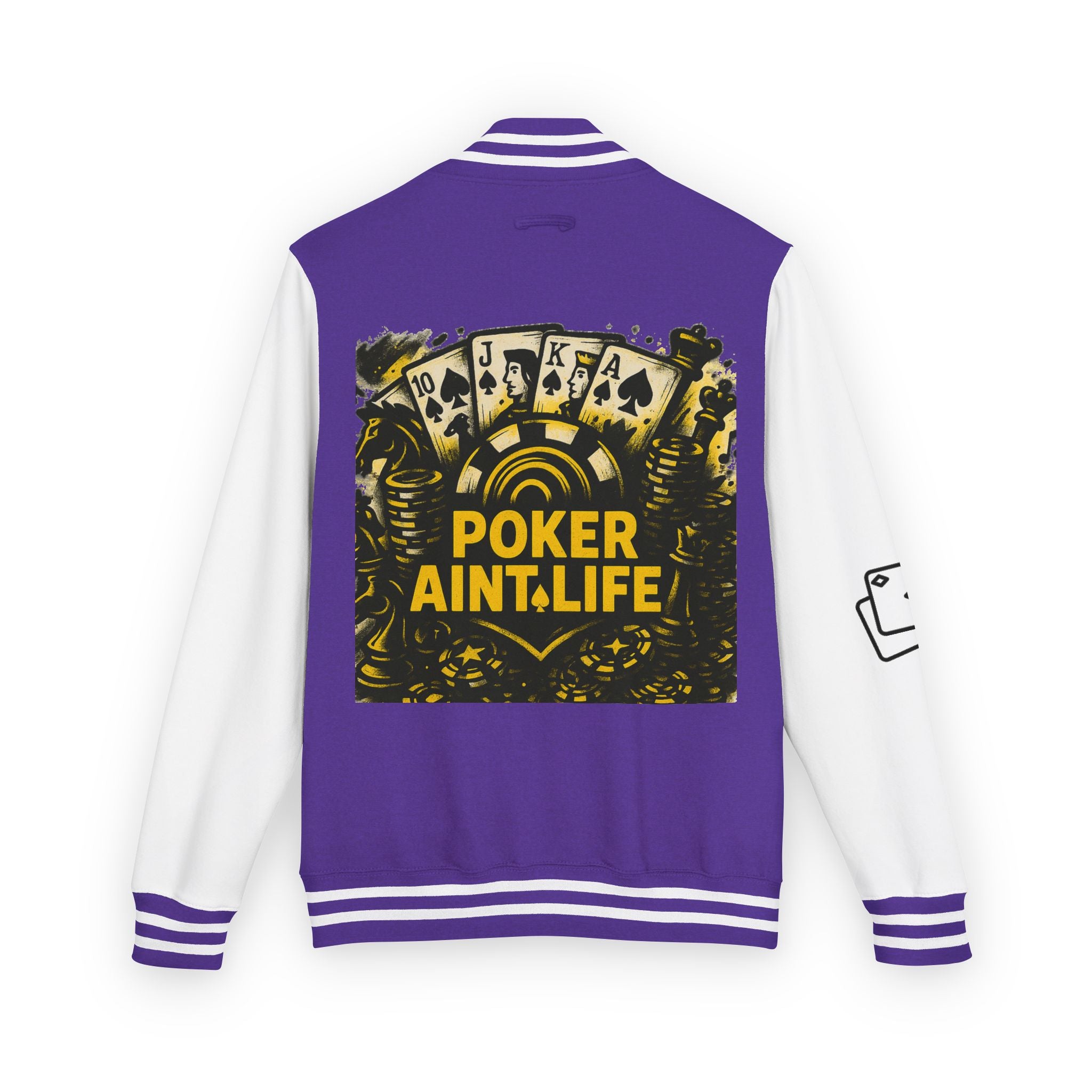 PokerAintLife Letterman Jacket