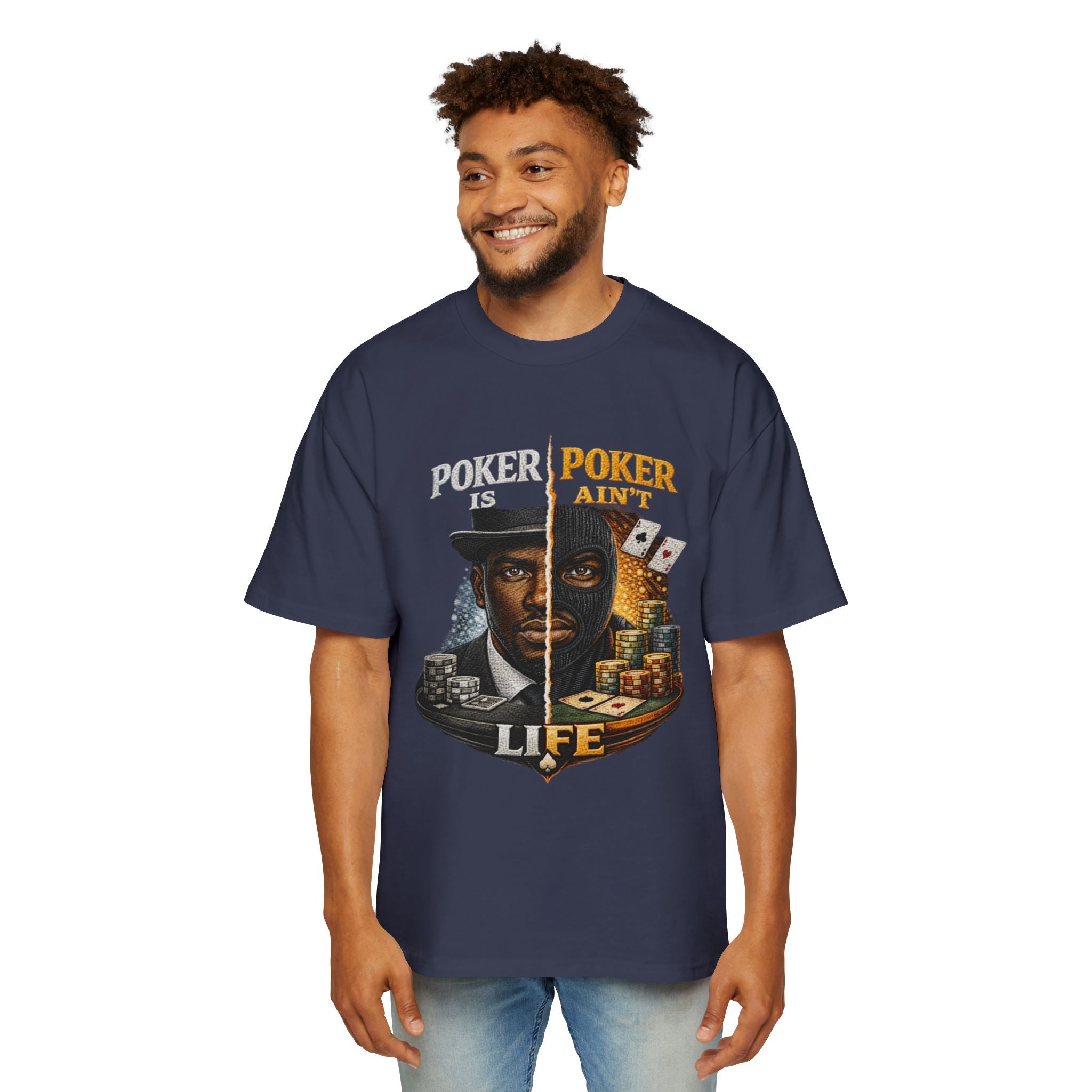 Poker Ain't Life Tee — Men's Poker Graphic T-Shirt