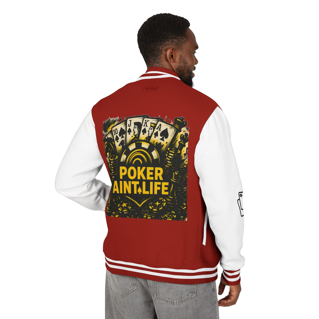 PokerAintLife Letterman Jacket
