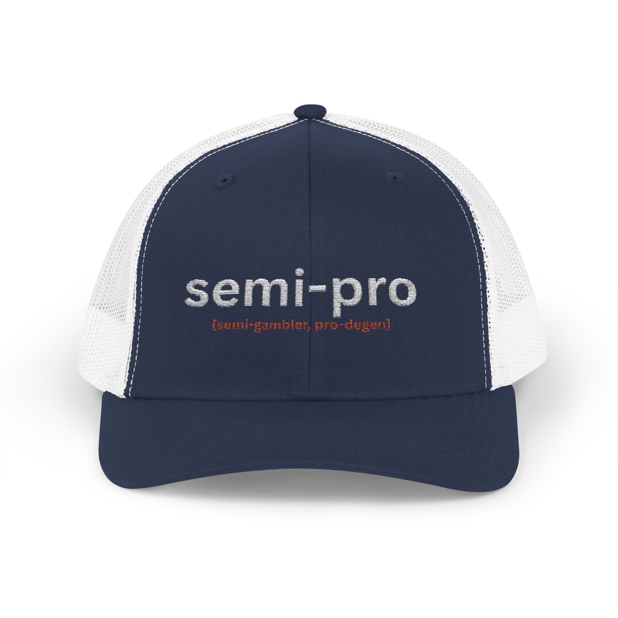Semi-Pro Snapback Trucker Cap 2