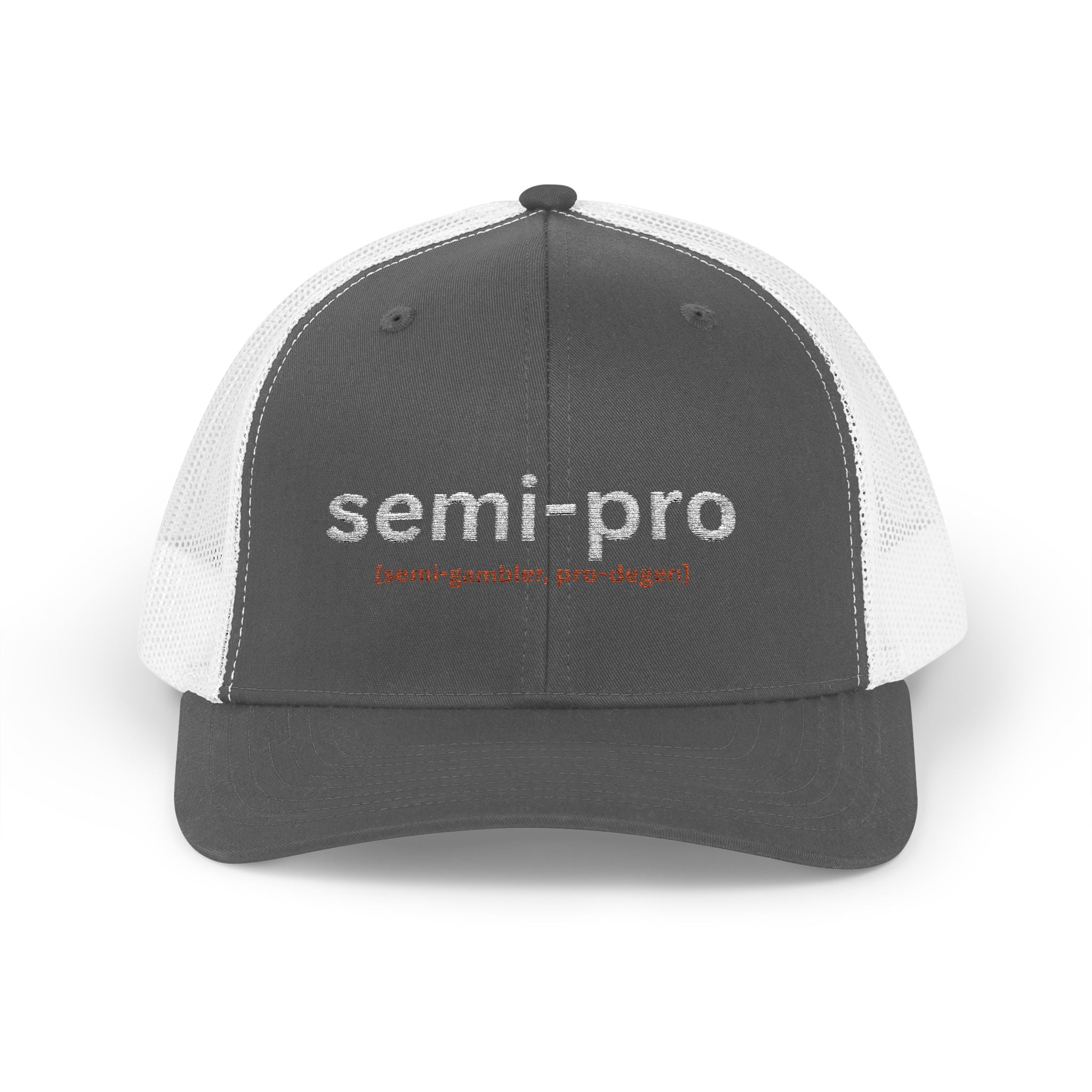 Semi-Pro Snapback Trucker Cap 2