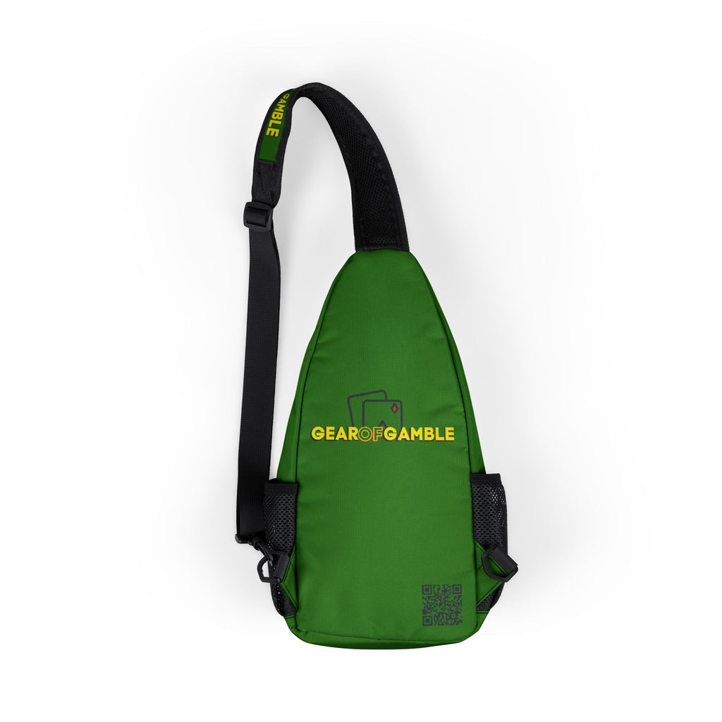 Green Gamble Chest Bag