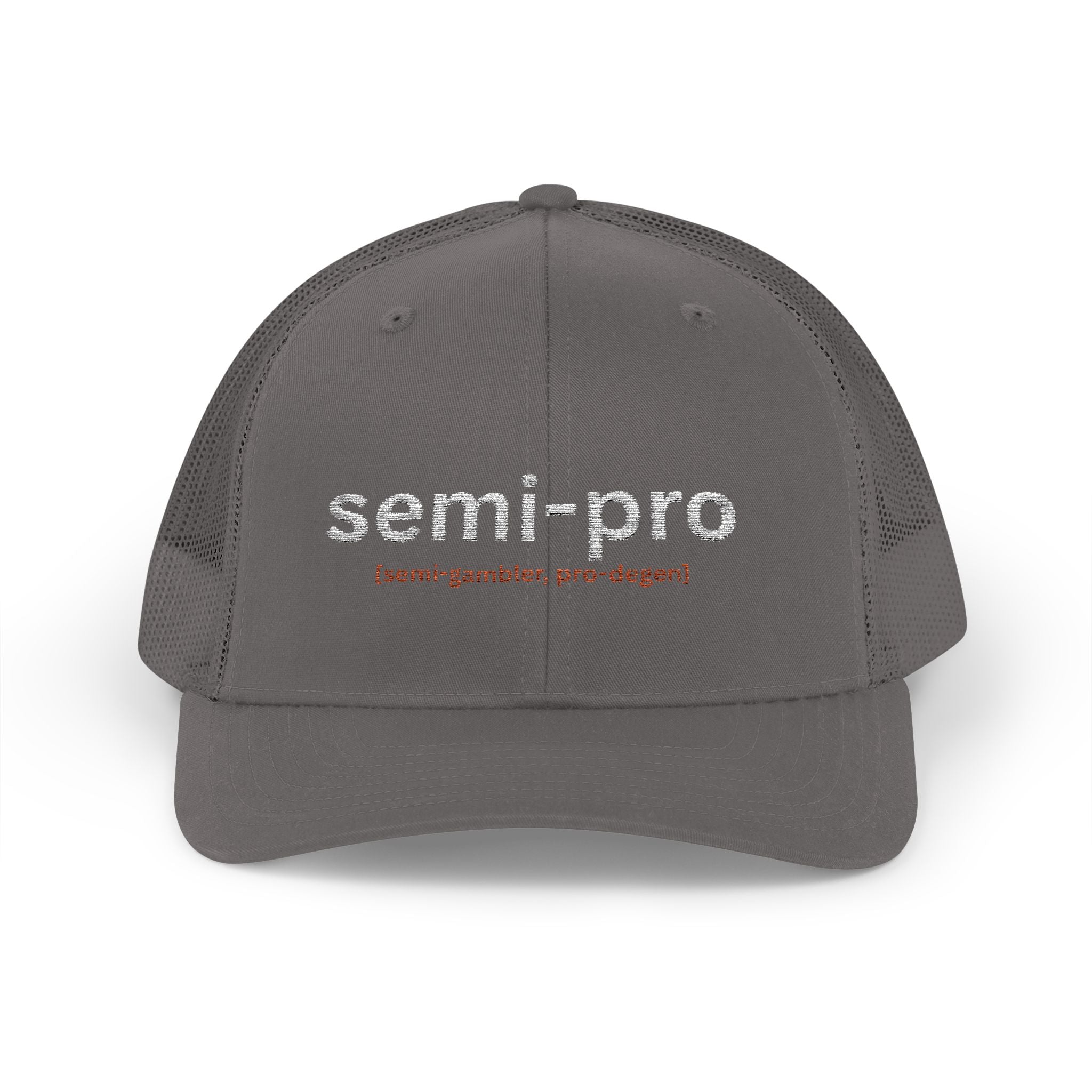 Semi-Pro Snapback Trucker Cap 2