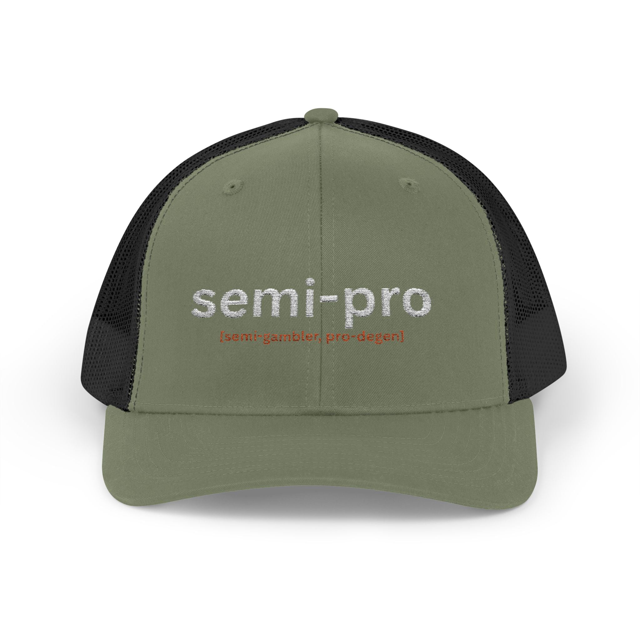 Semi-Pro Snapback Trucker Cap 2
