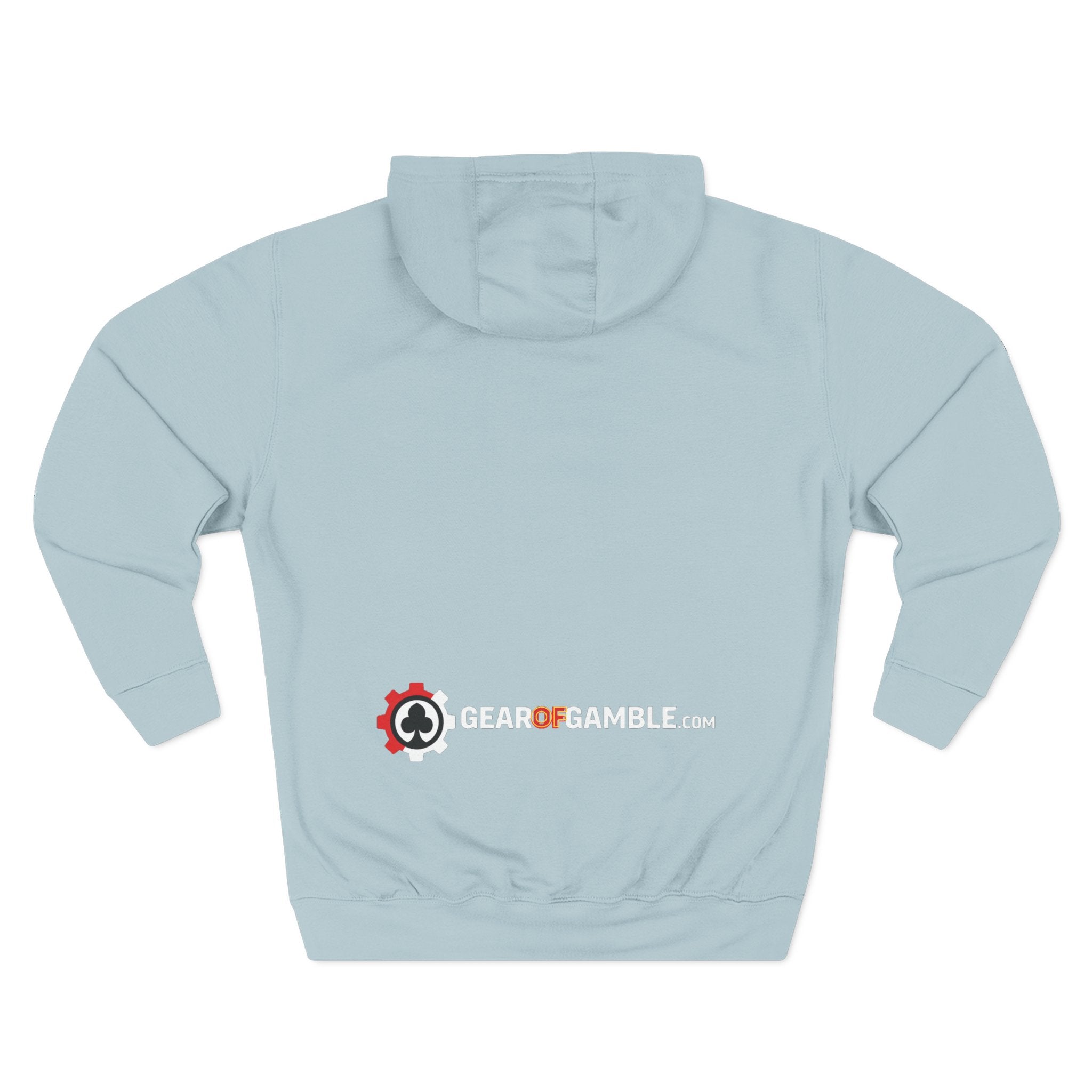 Big Rake Logo Fleece Hoodie — 'The Rake' Garden Tool Graphic Pullover