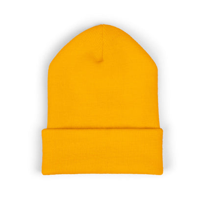 The Rake Embroidered Cuffed Beanie — Classic Logo Knit Hat