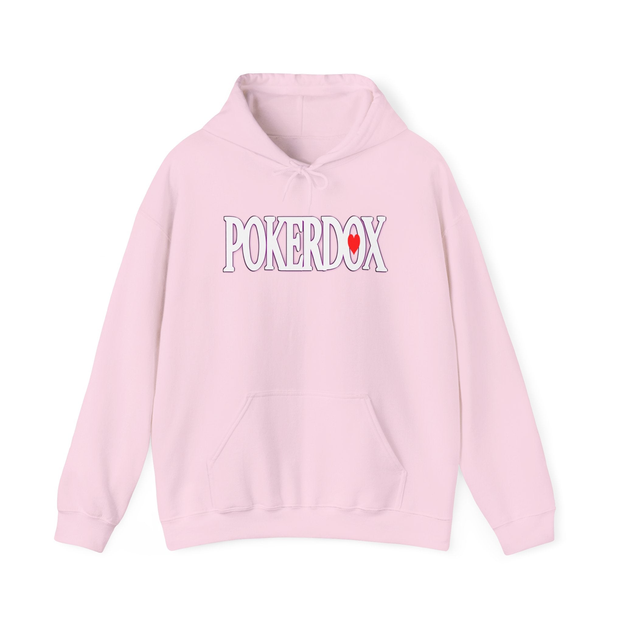 Pokerdox Crew Hoodie – Urban Graphic Hoodie Featuring Pokerdox Logo & Character Collage