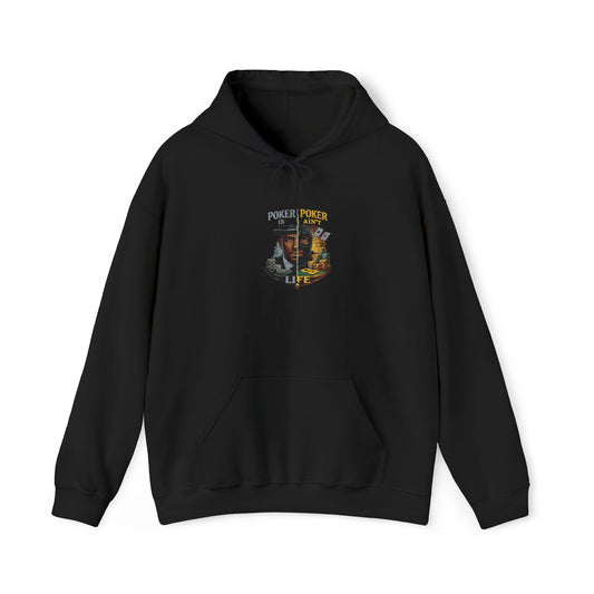 Hoodie — Floral Crest Graphic Hooded Sweatshirt