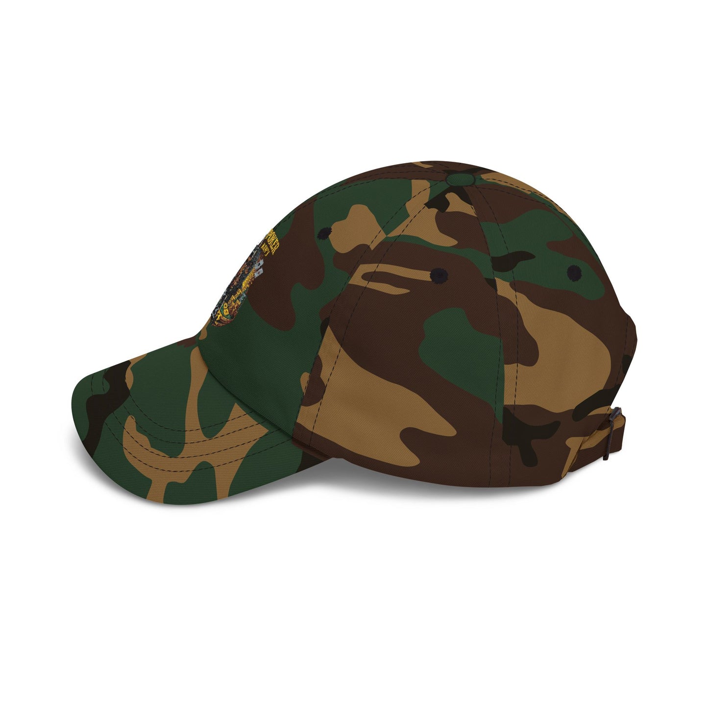 Camo "Poker Ain't Life" Classic Dad Cap — Vintage Card Player Hat