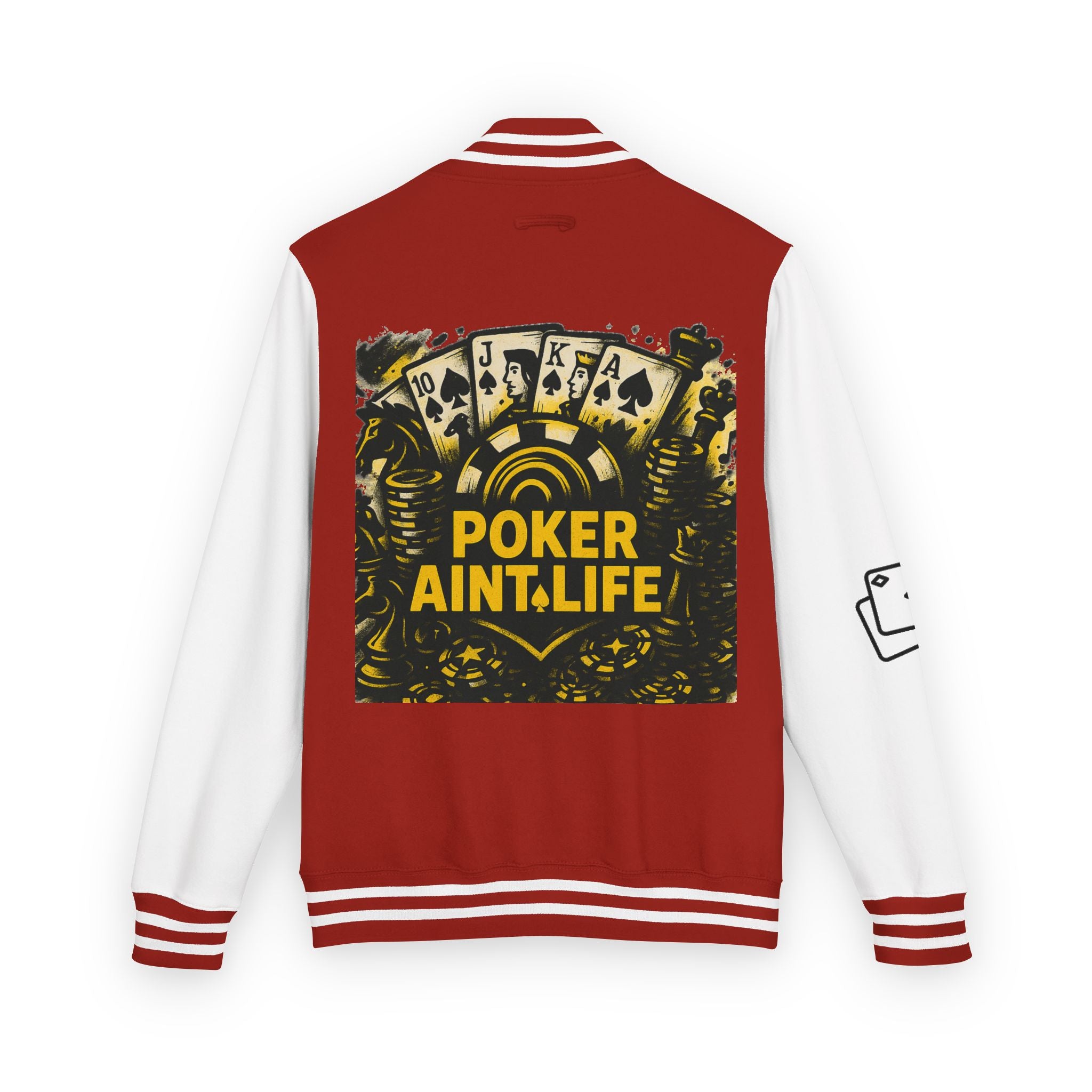 PokerAintLife Letterman Jacket
