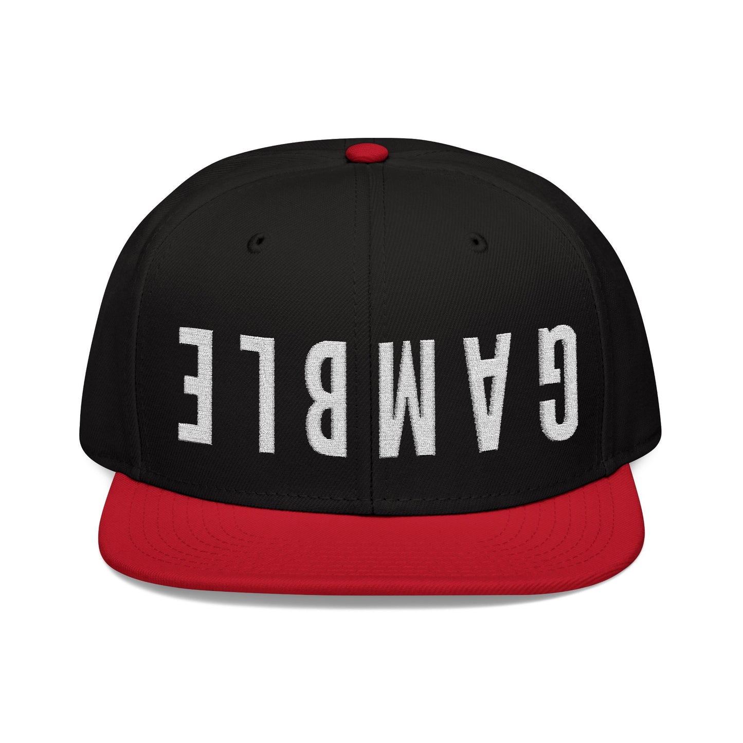 BIG GAMBLE Snapback Cap - Trendy Embroidered Adjustable Hat