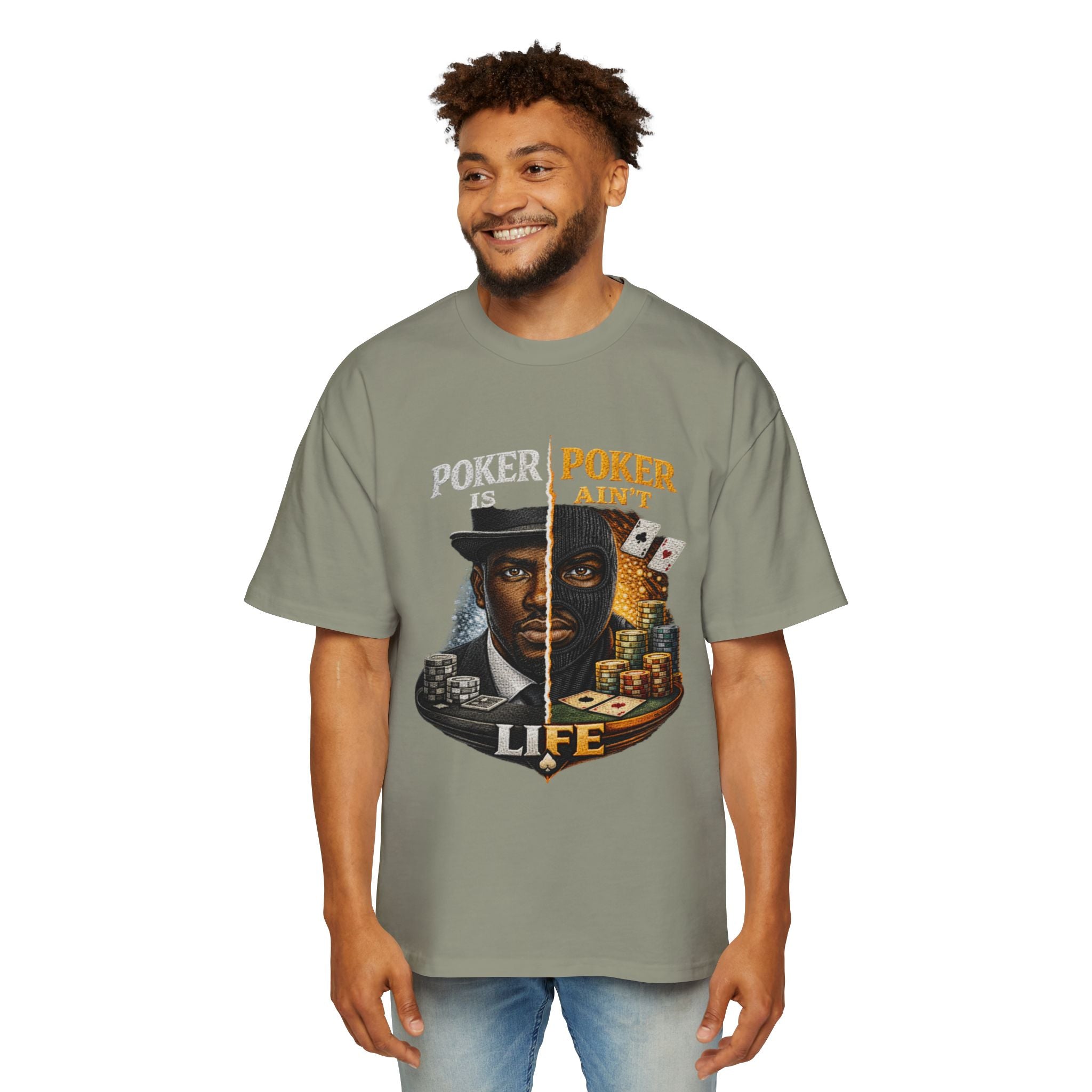 Poker Ain't Life Tee — Men's Poker Graphic T-Shirt