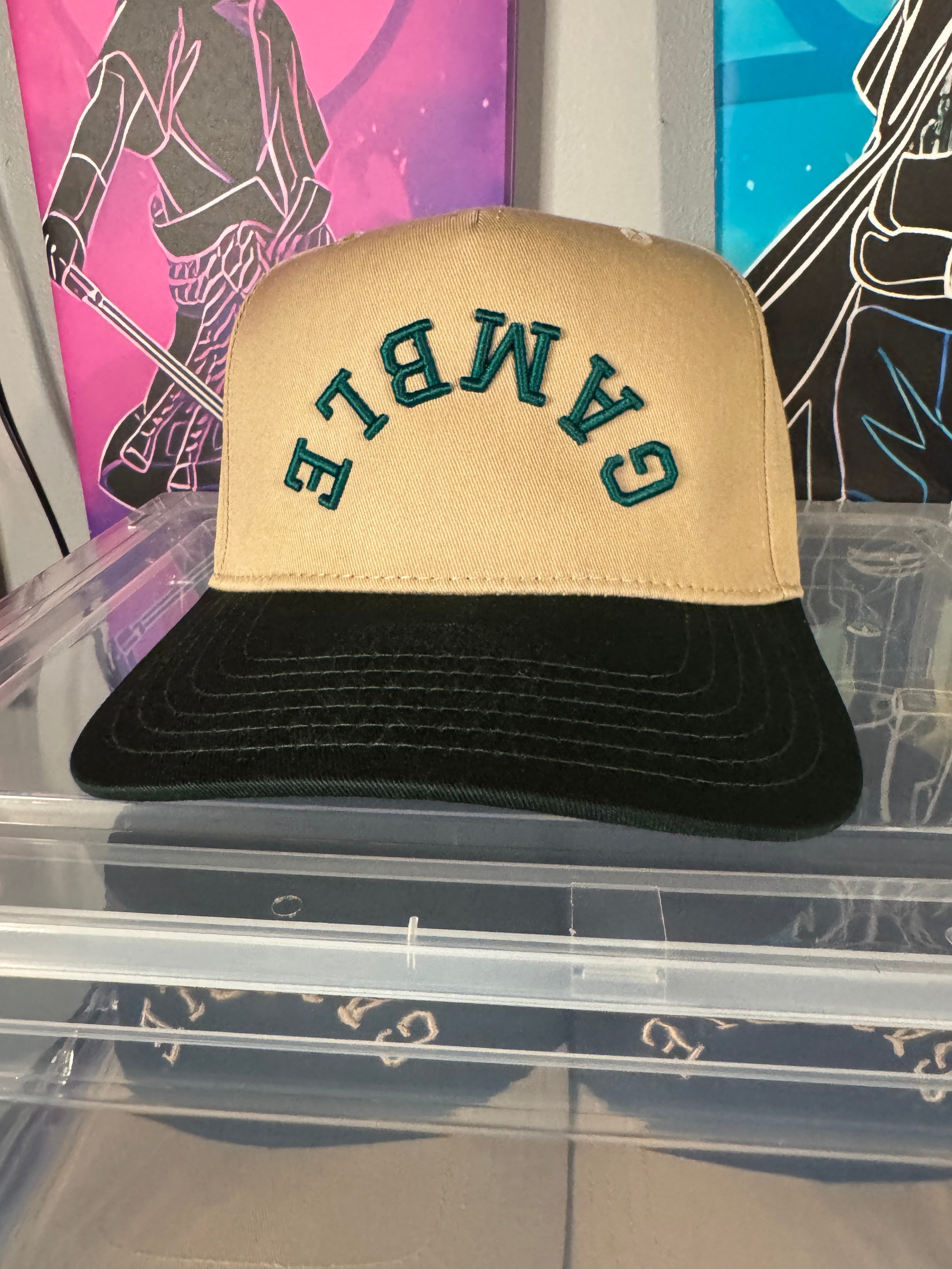 3D Puff Gamble Green RV Cap