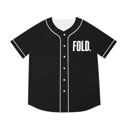 Black Fold. Baseball Jersey - XS / White - All Over Prints