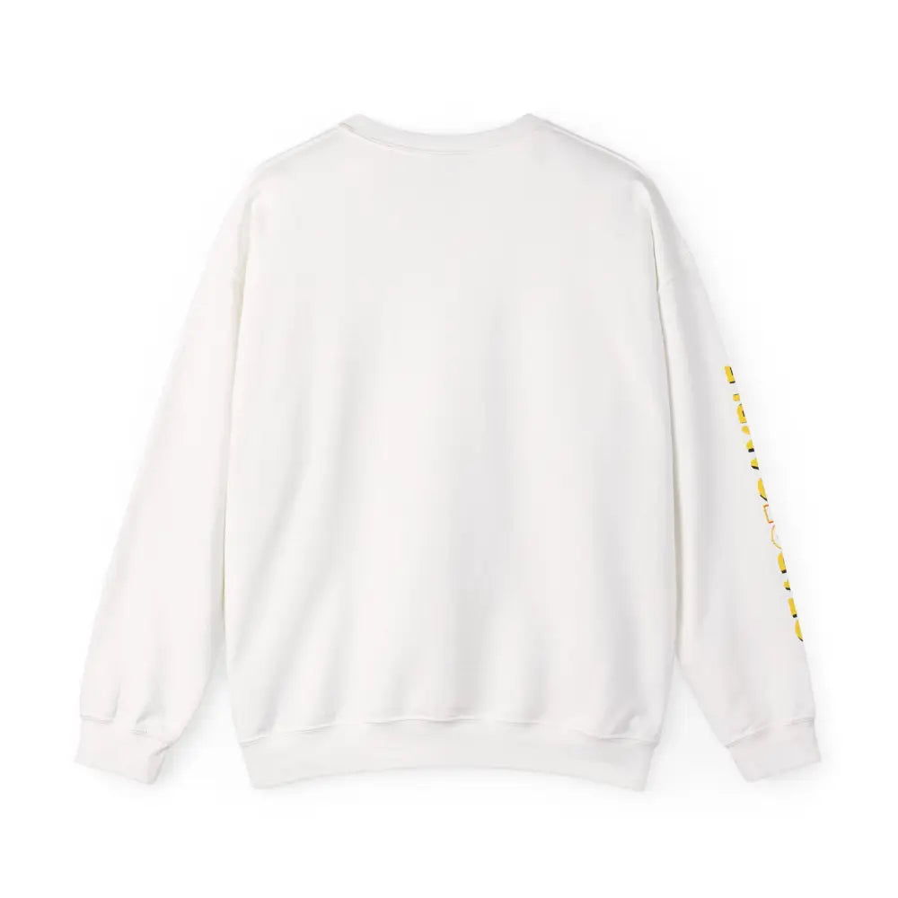 Crewneck Sweatshirt - ’Poker Is Life’ Graphic with Sleeve ’Clear to Gamble’ Accent - Sweatshirt