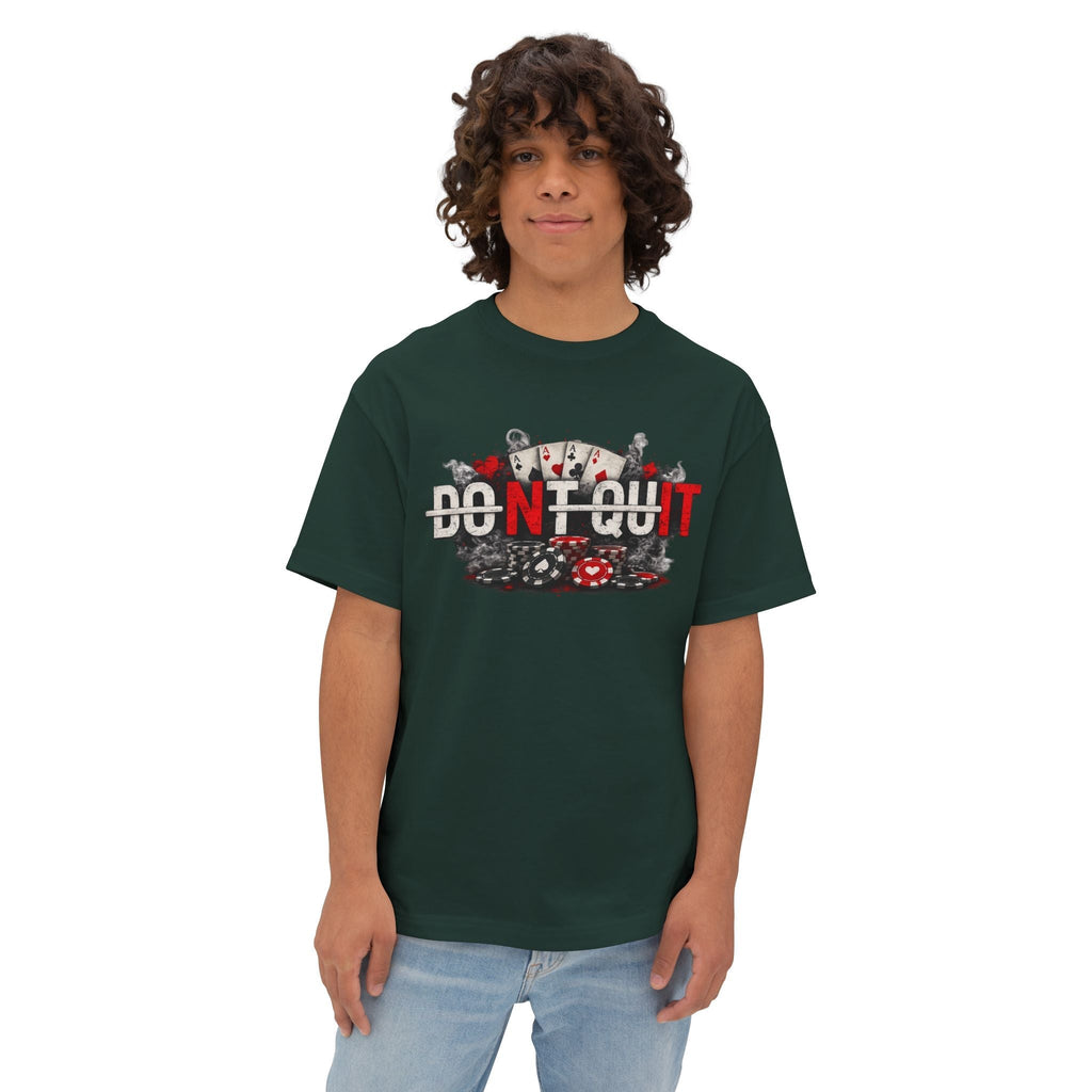 Don’t Quit Nit Poker Graphic Tee, Casino Card Game T‑Shirt - T-Shirt
