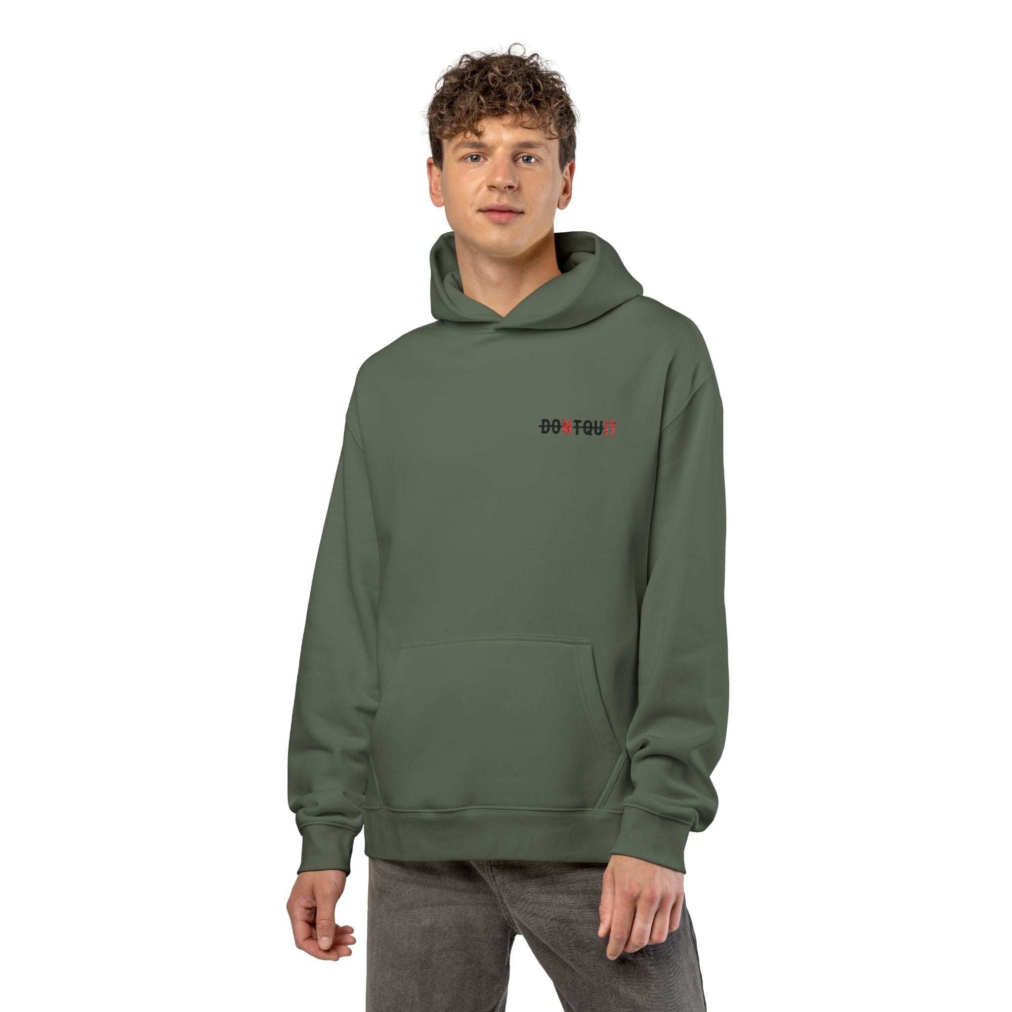Dont Quit Nit Small Logo - Hoodie