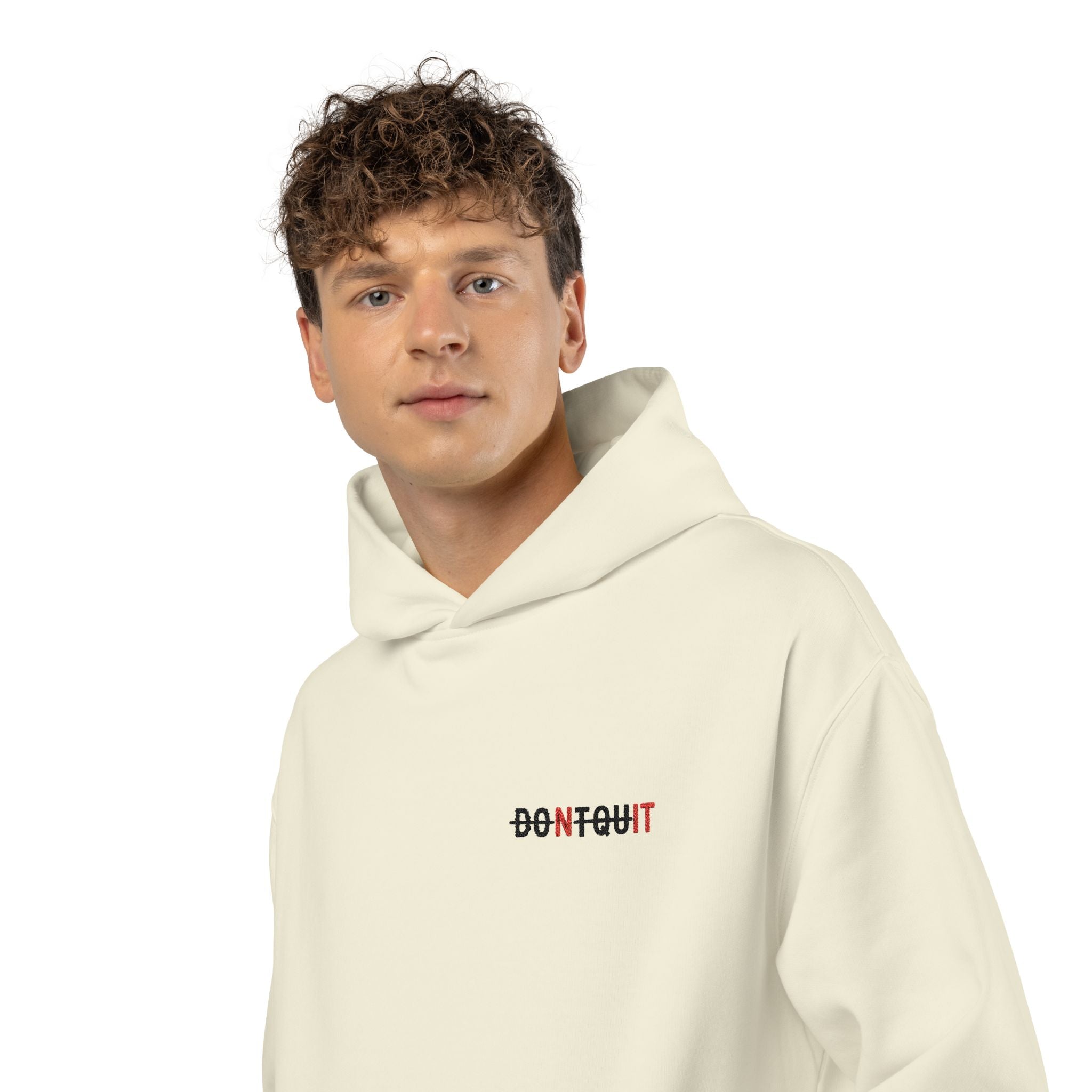 Dont Quit Nit Small Logo - Hoodie