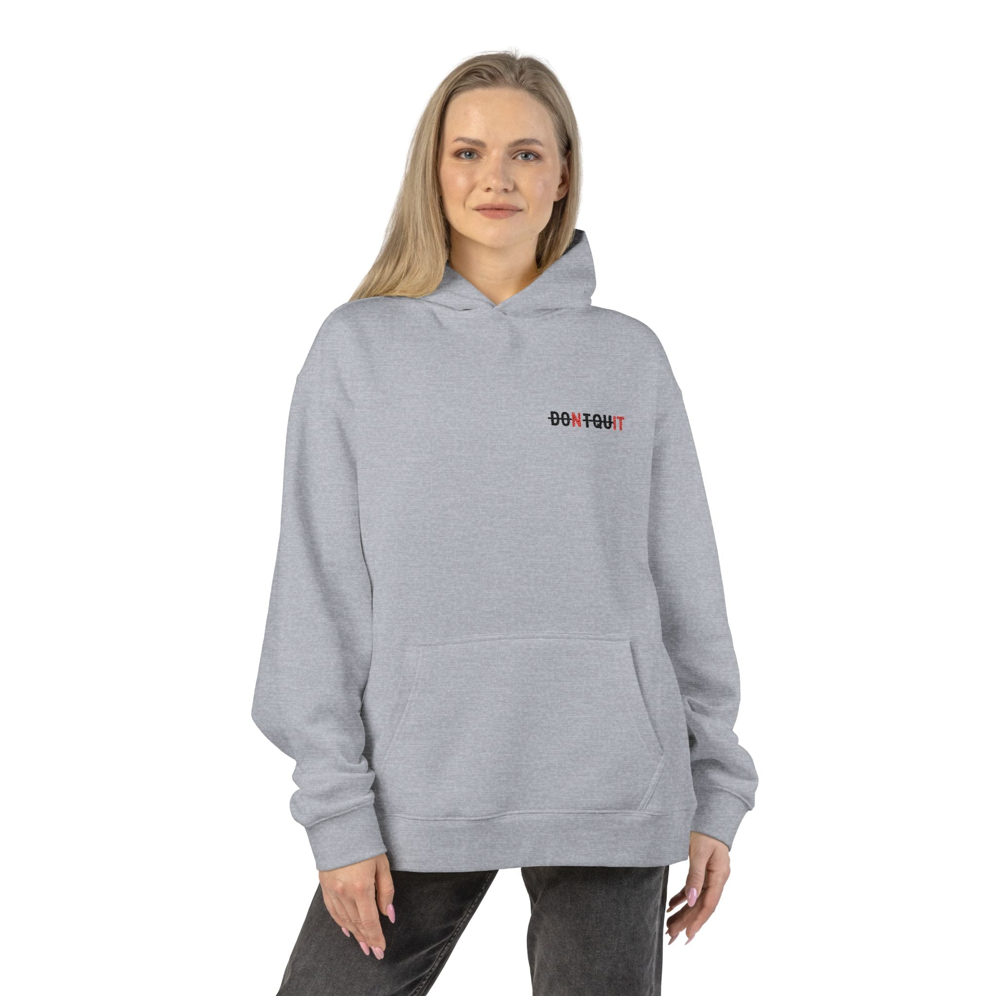 Dont Quit Nit Small Logo - Hoodie