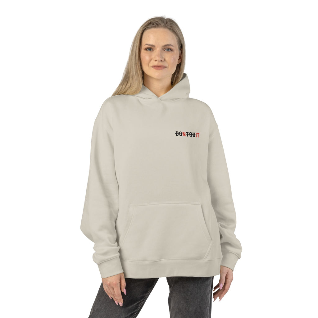 Dont Quit Nit Small Logo - Hoodie