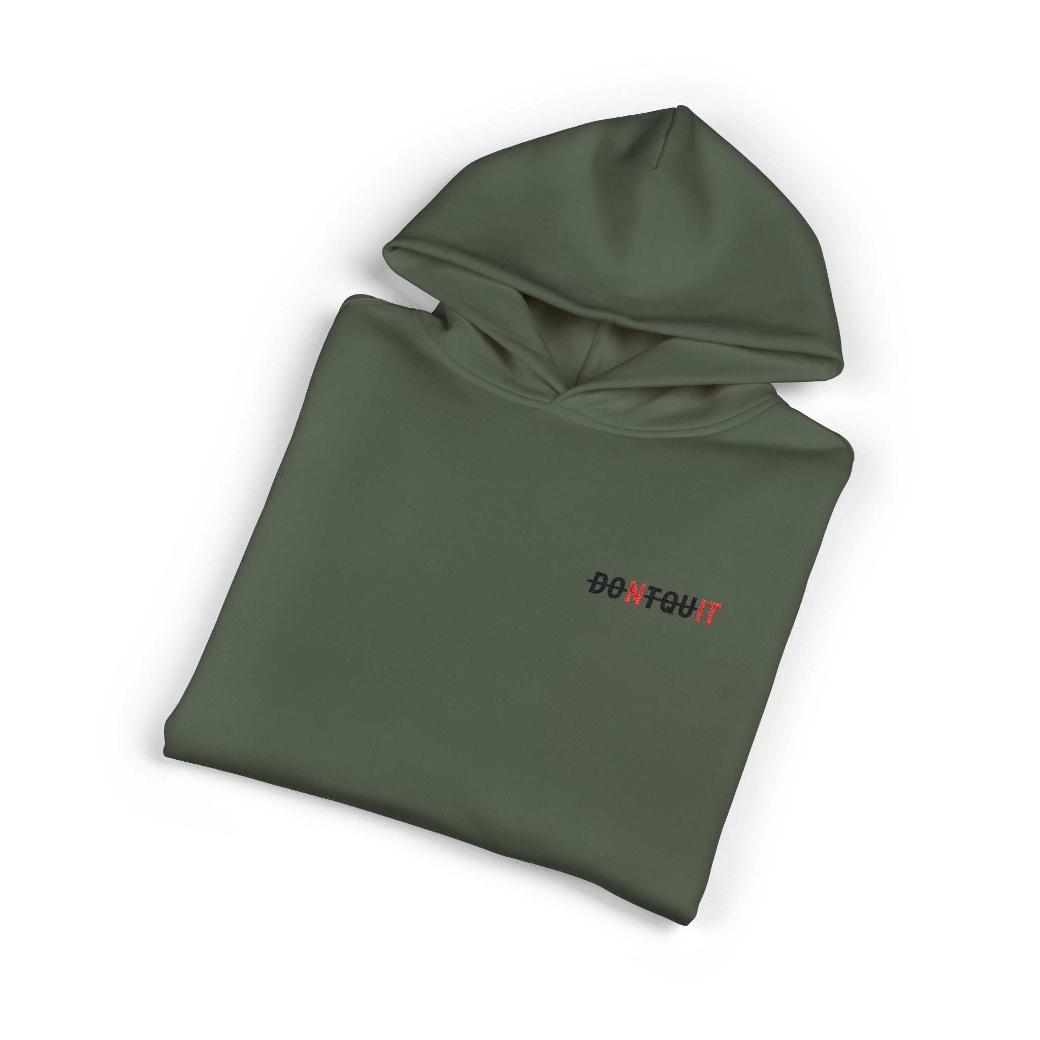 Dont Quit Nit Small Logo - Hoodie