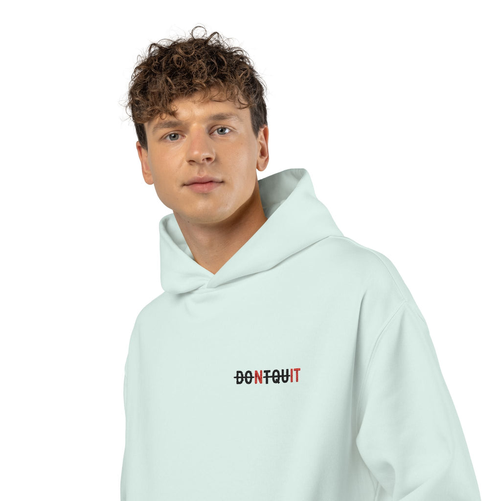 Dont Quit Nit Small Logo - Hoodie