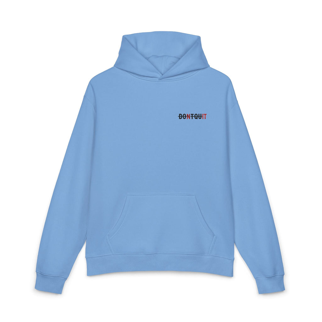 Dont Quit Nit Small Logo - S / Carolina Blue - Hoodie