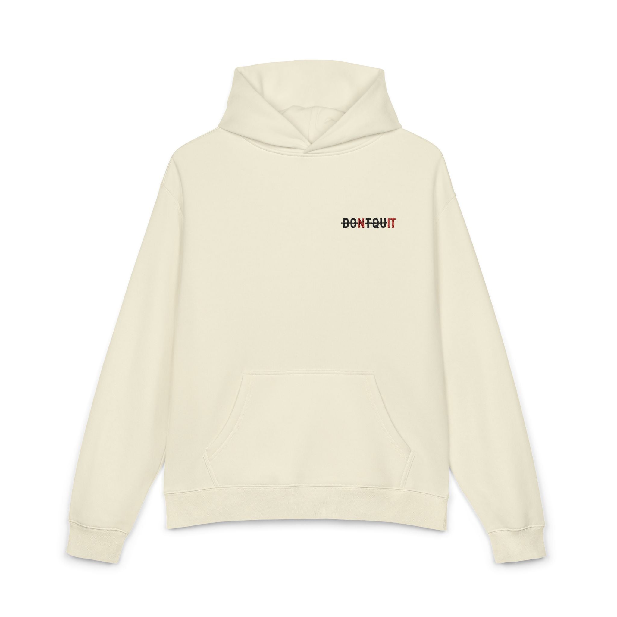 Dont Quit Nit Small Logo - XS / Butter - Hoodie