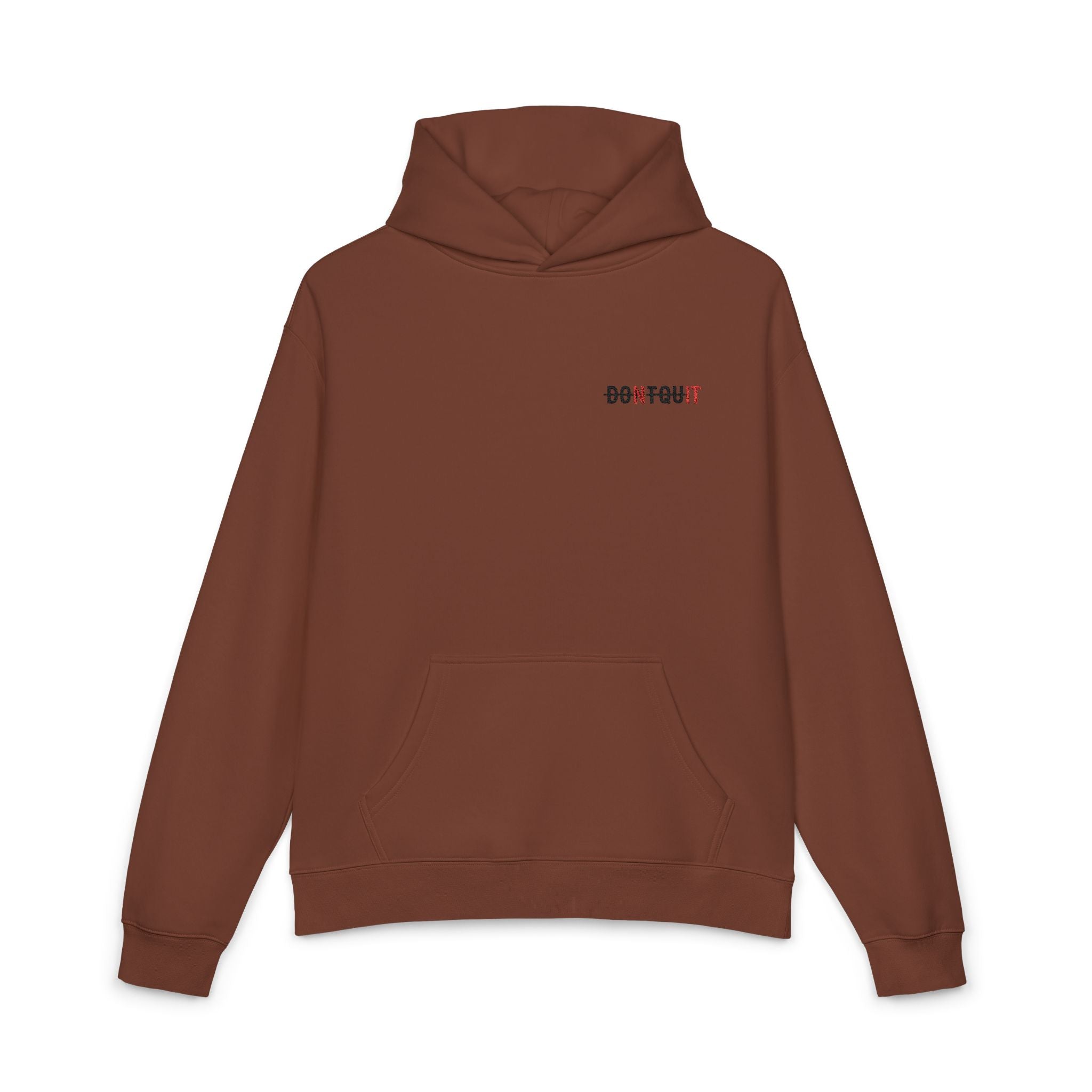 Dont Quit Nit Small Logo - XS / Clay - Hoodie