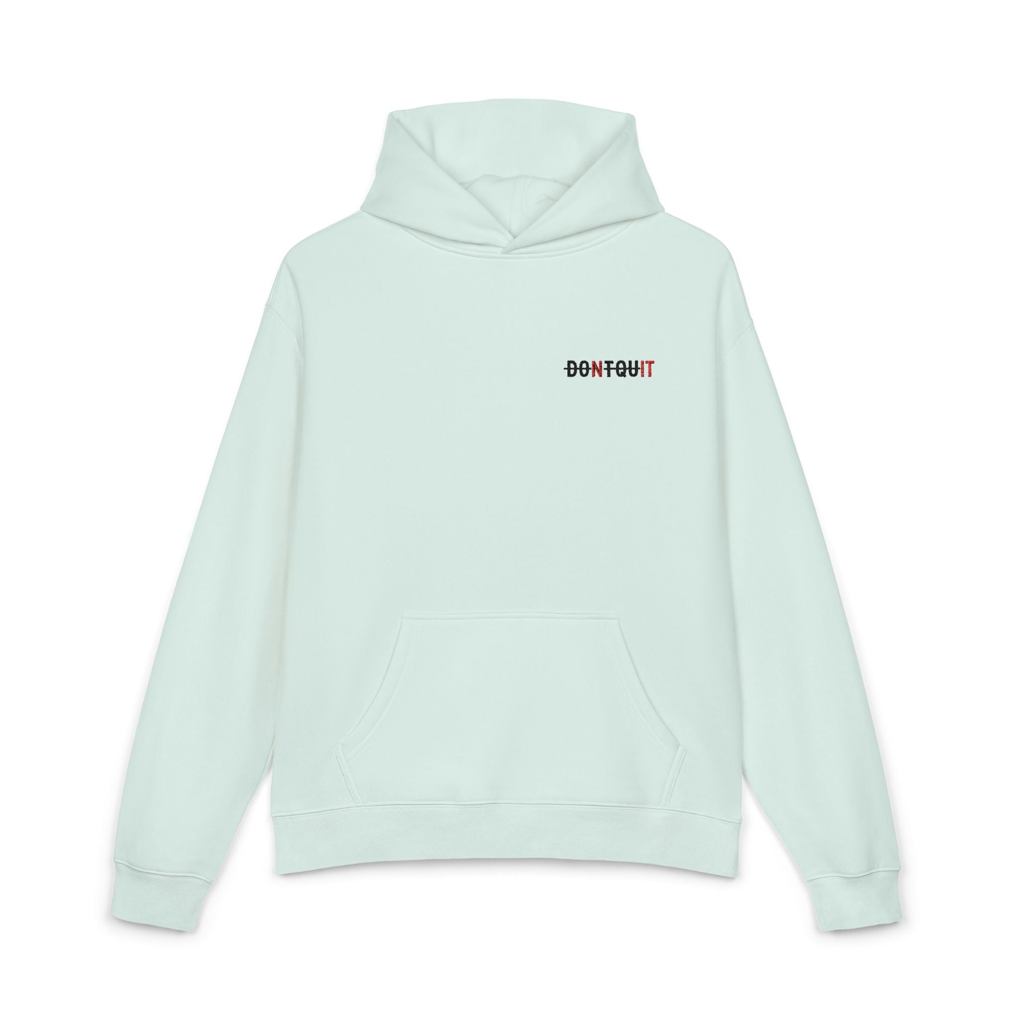 Dont Quit Nit Small Logo - XS / Seafoam - Hoodie