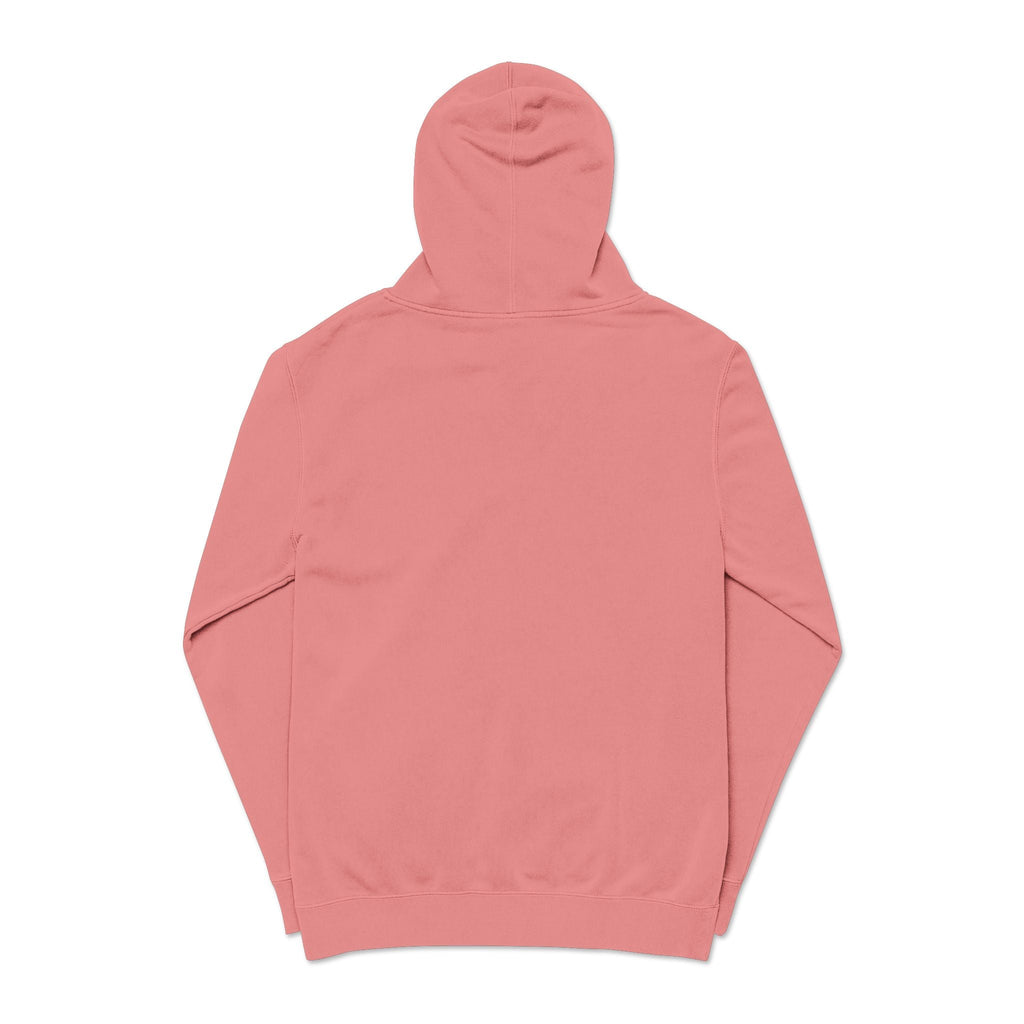 Embroidered Gamble Drip Vintage Green Hoodie, Floral ’Fiero’ Distressed Logo - Hoodie
