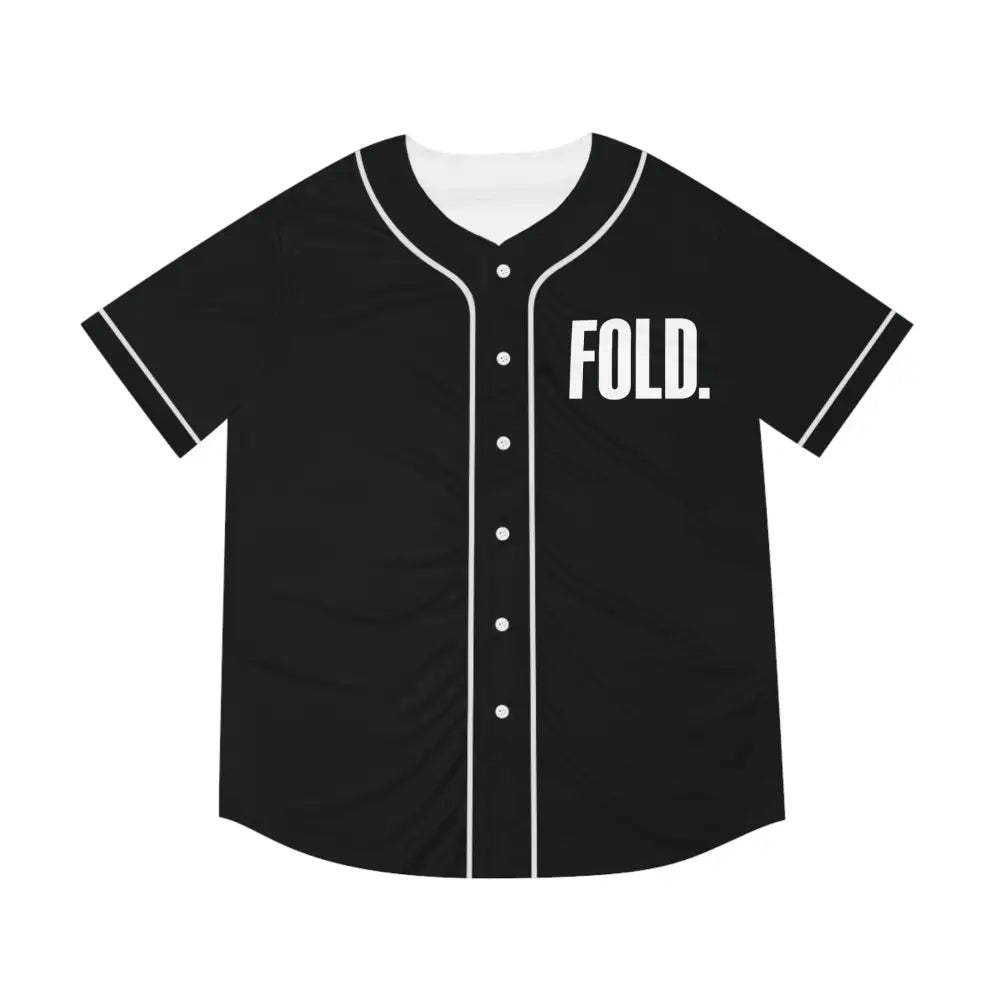 Black Fold. Baseball Jersey - XS / White - All Over Prints