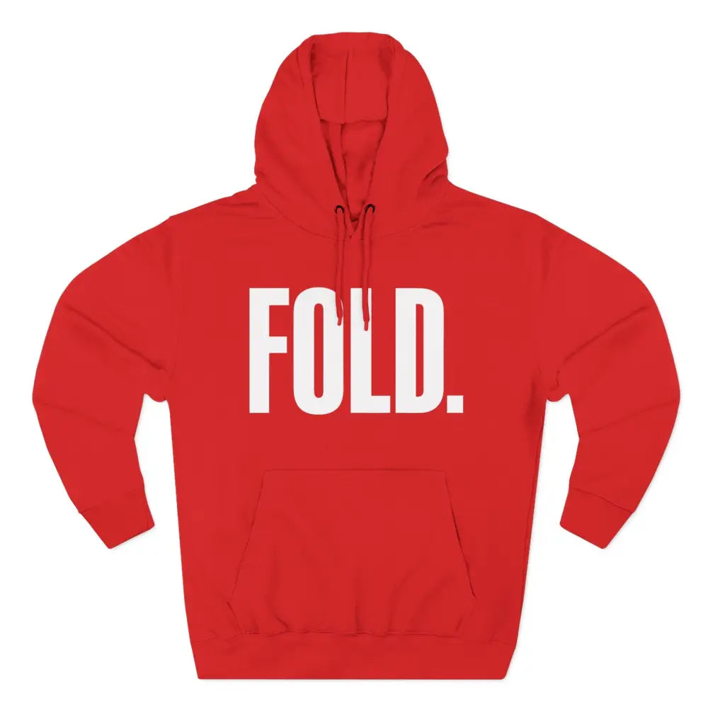 FOLD. Hoodie - S / Red - Hoodie