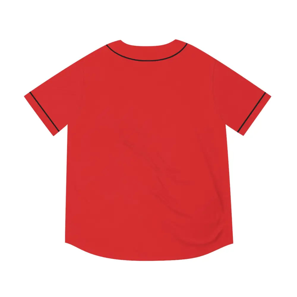 Red Fold. Baseball Jersey - All Over Prints