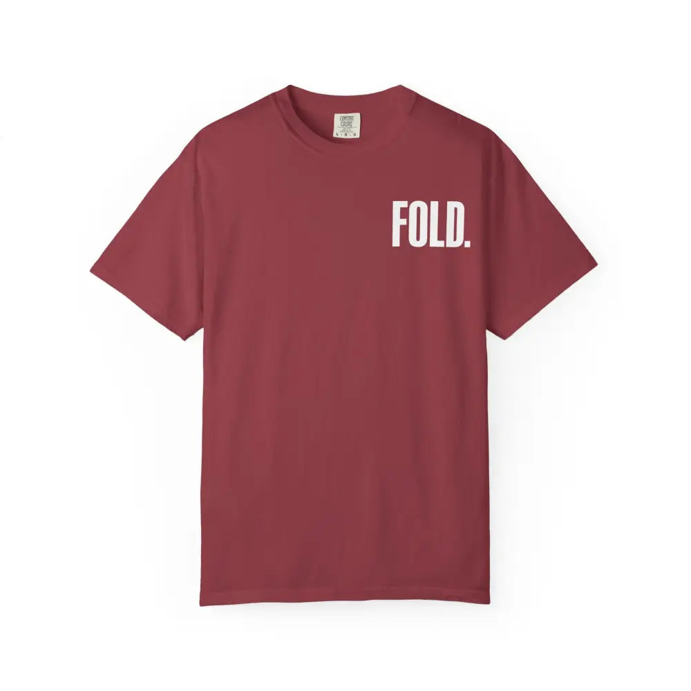 Fold.T-Shirt - Chili / S - T-Shirt