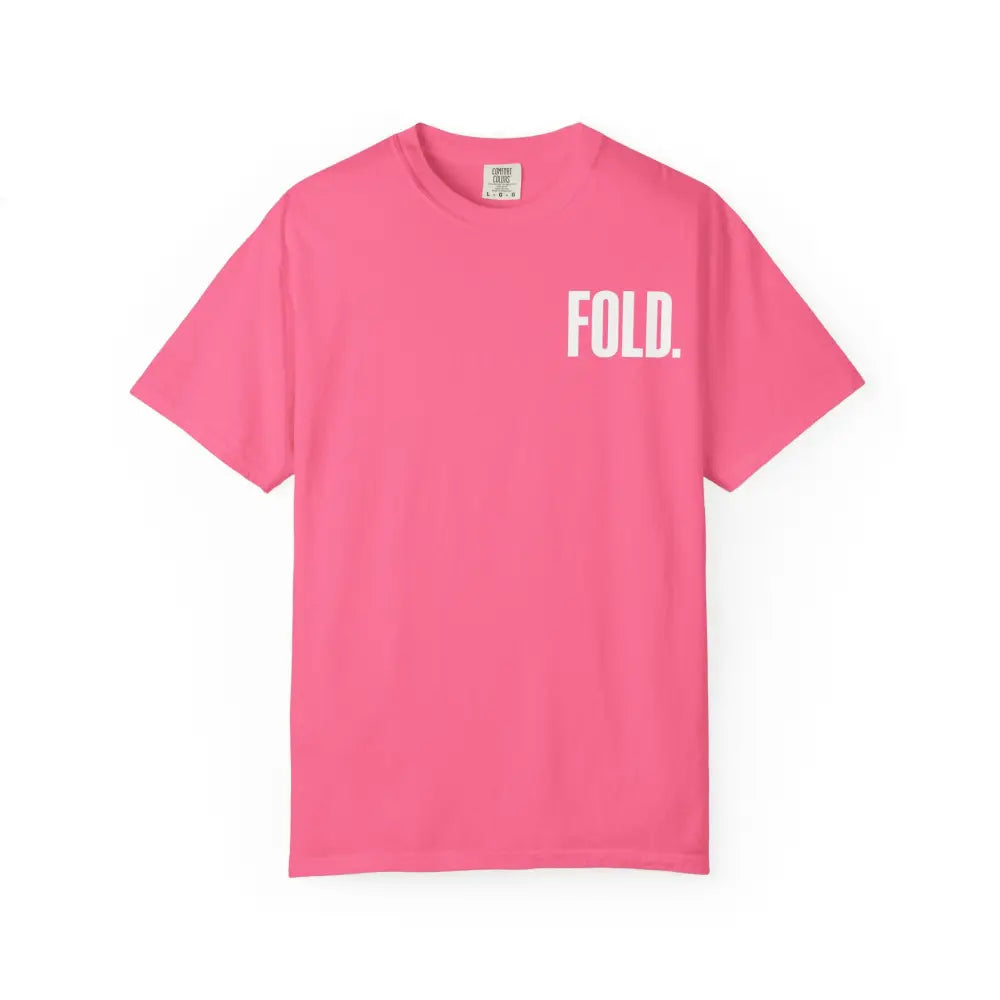 Fold.T-Shirt - Crunchberry / S - T-Shirt