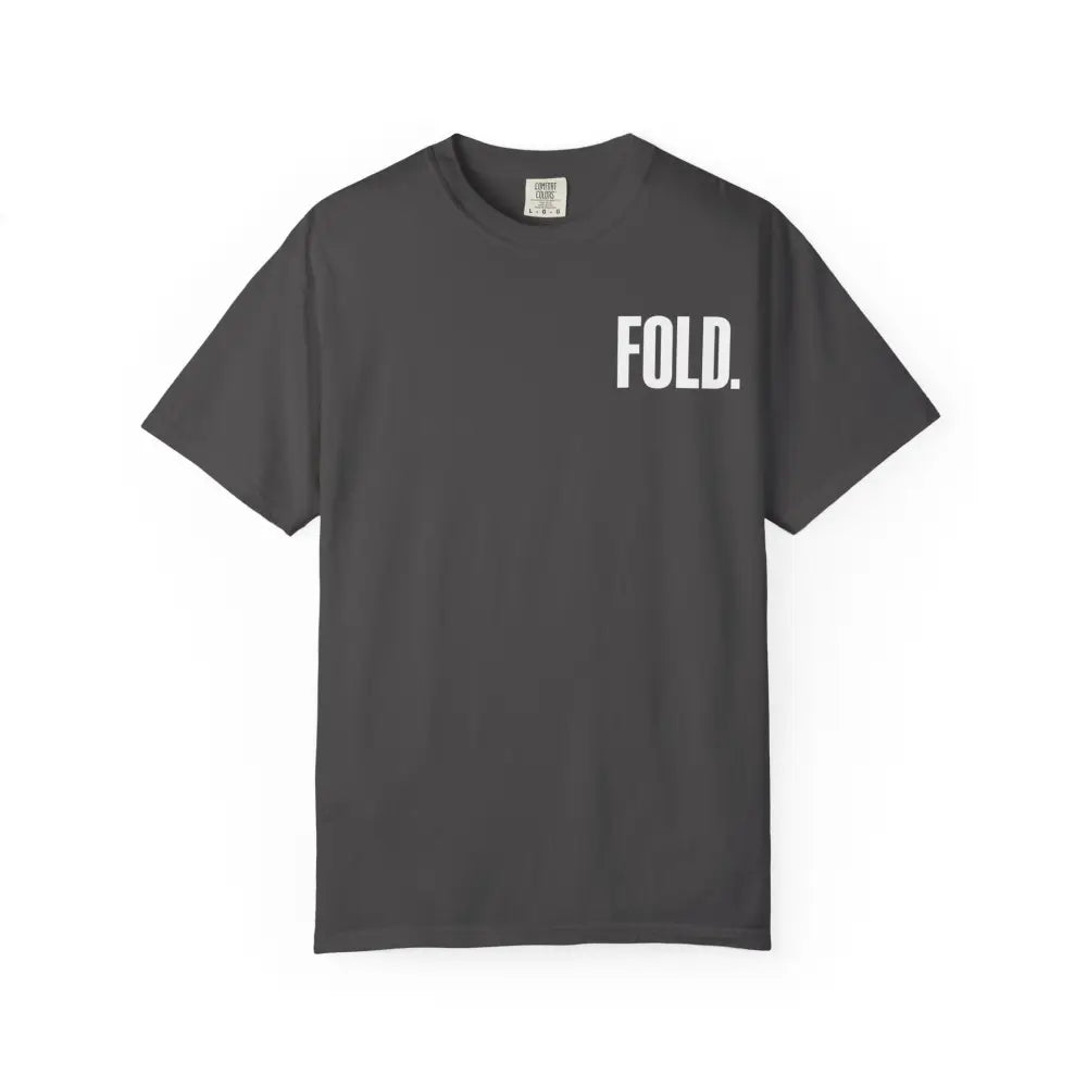 Fold.T-Shirt - Graphite / S - T-Shirt