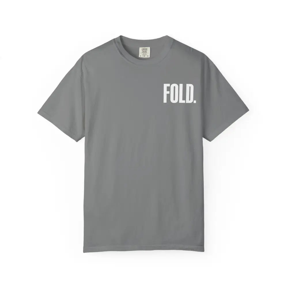 Fold.T-Shirt - Grey / S - T-Shirt