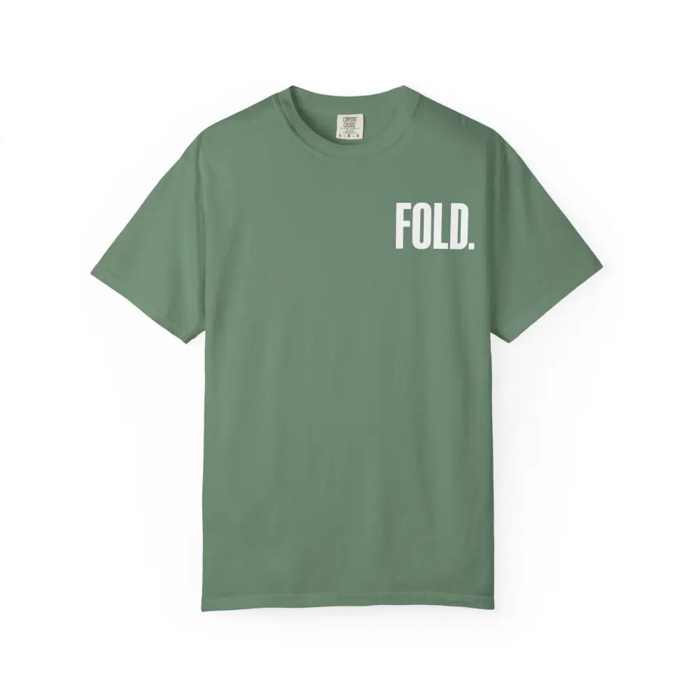 Fold.T-Shirt - Light Green / S - T-Shirt