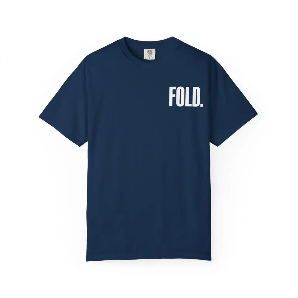 Fold.T-Shirt - Navy / S - T-Shirt