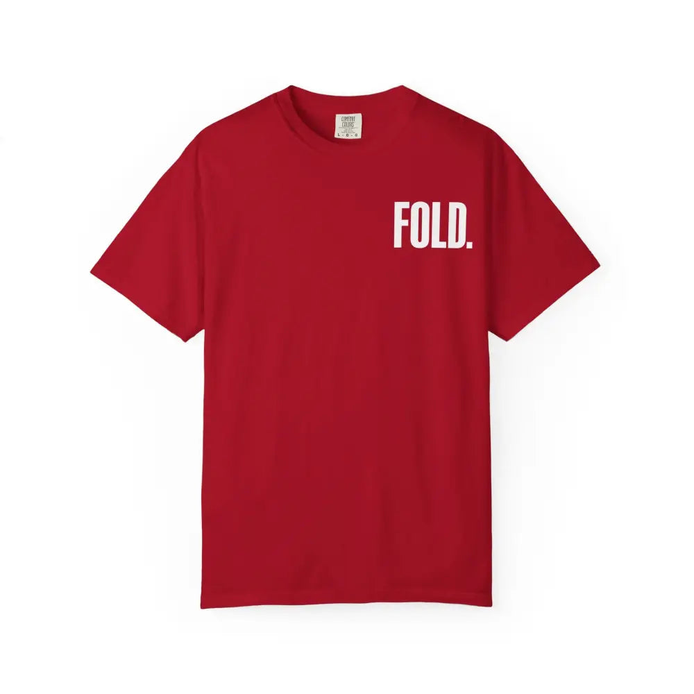 Fold.T-Shirt - Red / S - T-Shirt