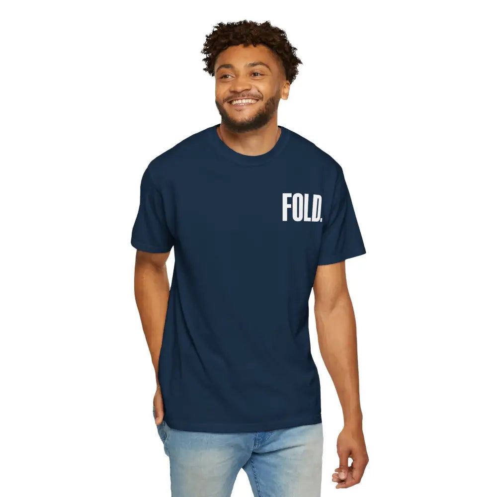 Fold.T-Shirt - True Navy / S - T-Shirt