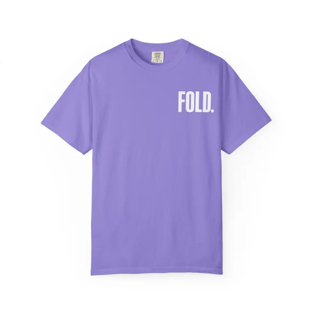 Fold.T-Shirt - Violet / S - T-Shirt