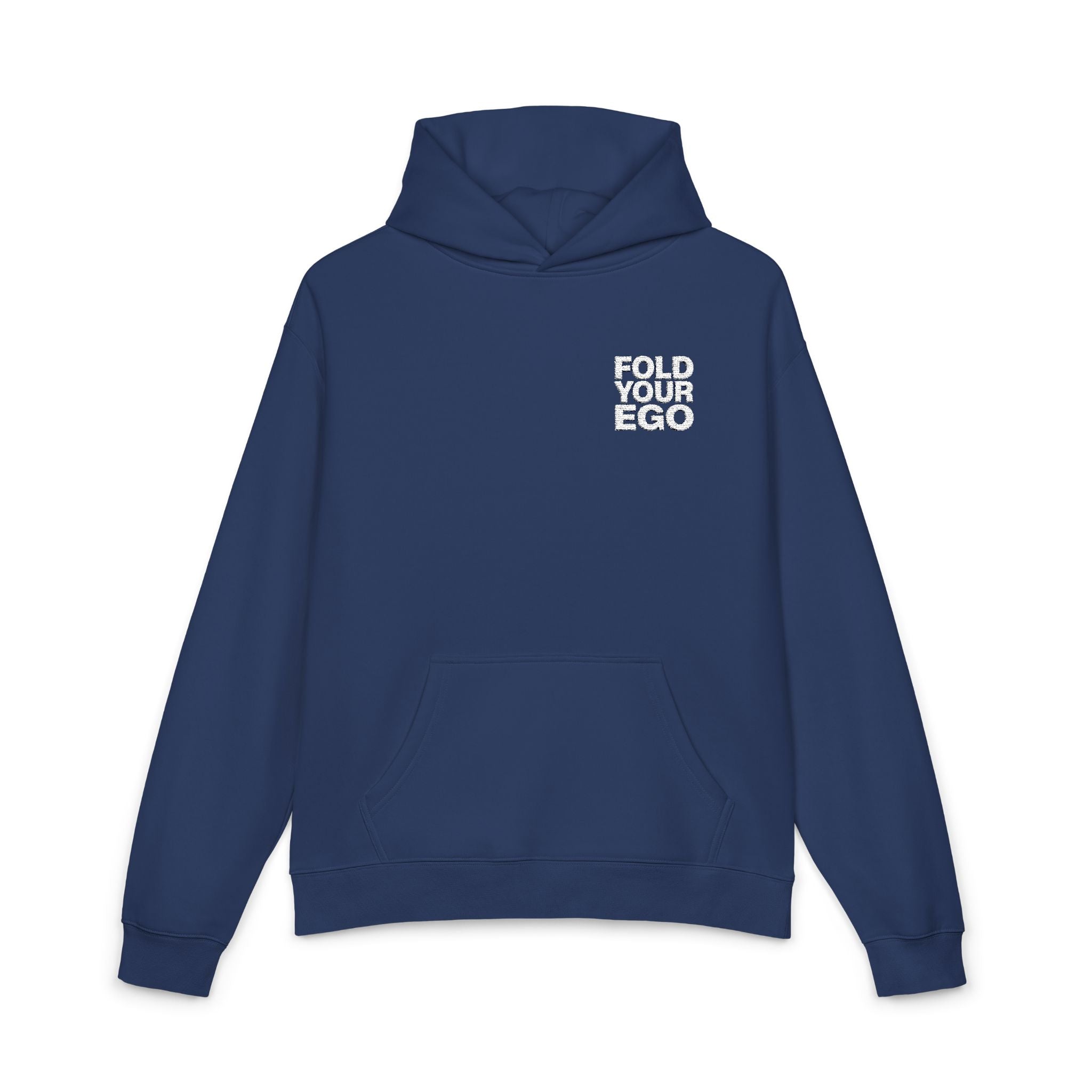 Fold Your Ego Poker Hoodie | Gear of Gamble - S / Cobalt - Hoodie