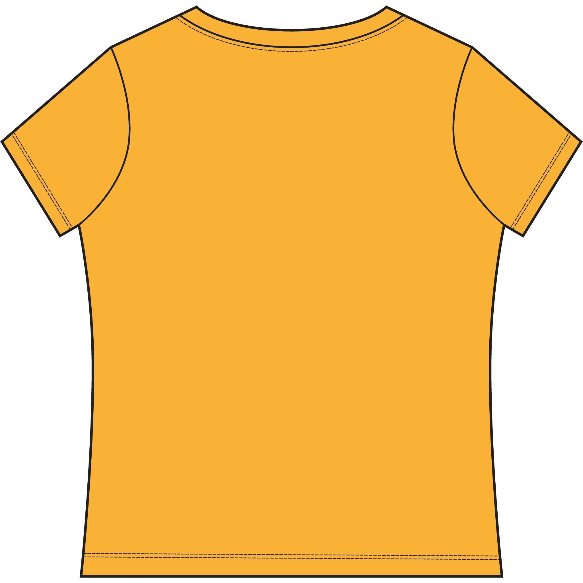 Fold Your Ego V-Neck T‑Shirt, Women’s Relaxed V-Neck Tee - V-neck