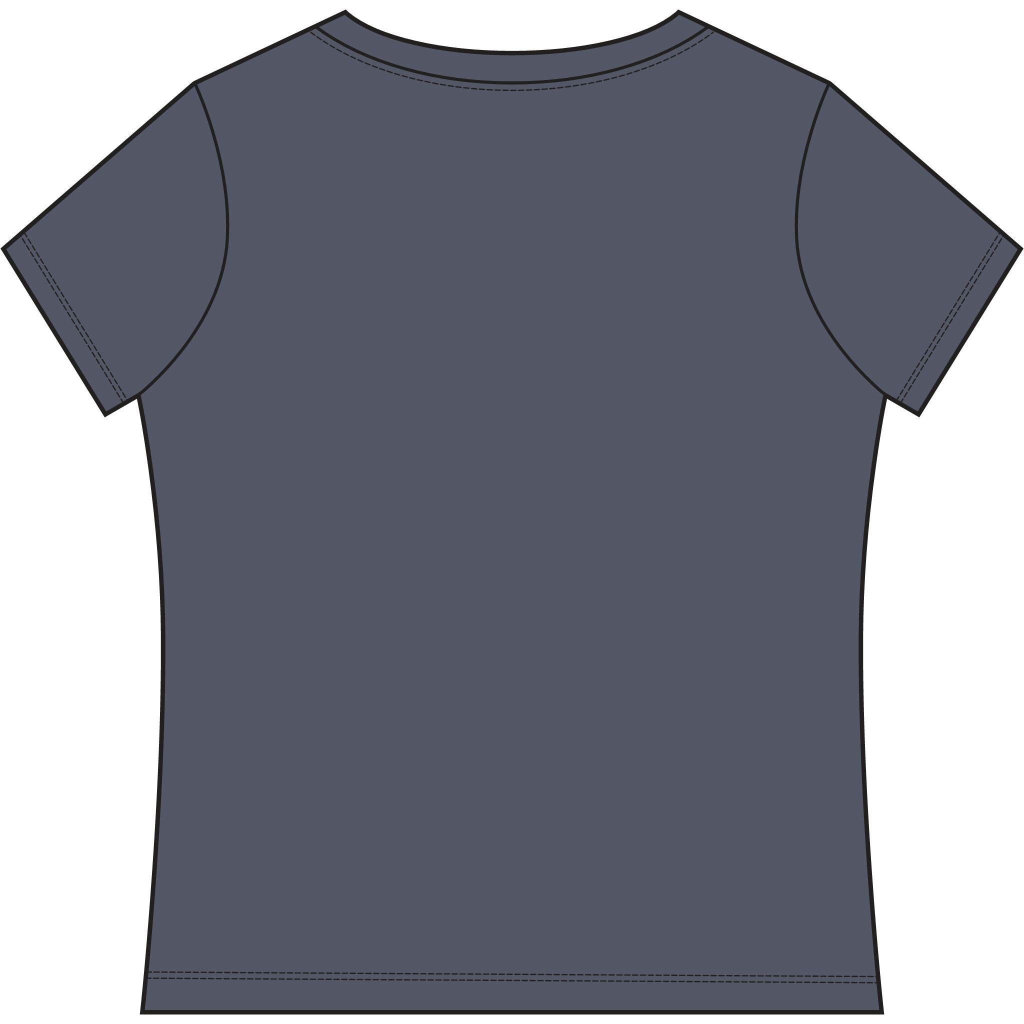 Fold Your Ego V-Neck T‑Shirt, Women’s Relaxed V-Neck Tee - V-neck